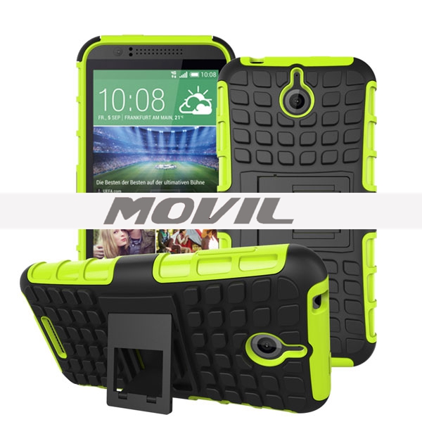NP-1901 2 en 1 funda para  HTC desire 510 con soporte-9
